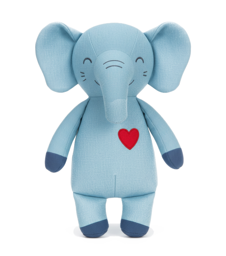 Blue Elephant Plush Toy